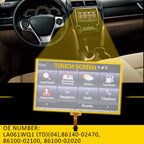 Touch Screen Glass Digitizer for Toyota Corolla Camry Prius (2014–2018)