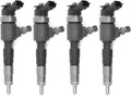Set of 4 Common Rail Fuel Injectors 0445110340 for Citroen Ford Peugeot