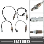 Set of 4 O2 Oxygen Sensors for Toyota Sienna (2012–2014) 3.5L