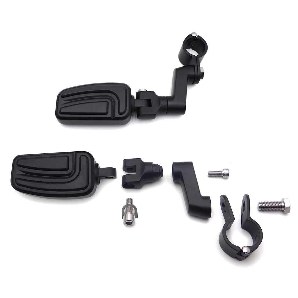 AirFlow Foot Pegs for Harley Sportster 1200 CVO, Street Glide, Fat Boy, Iron (1.25")