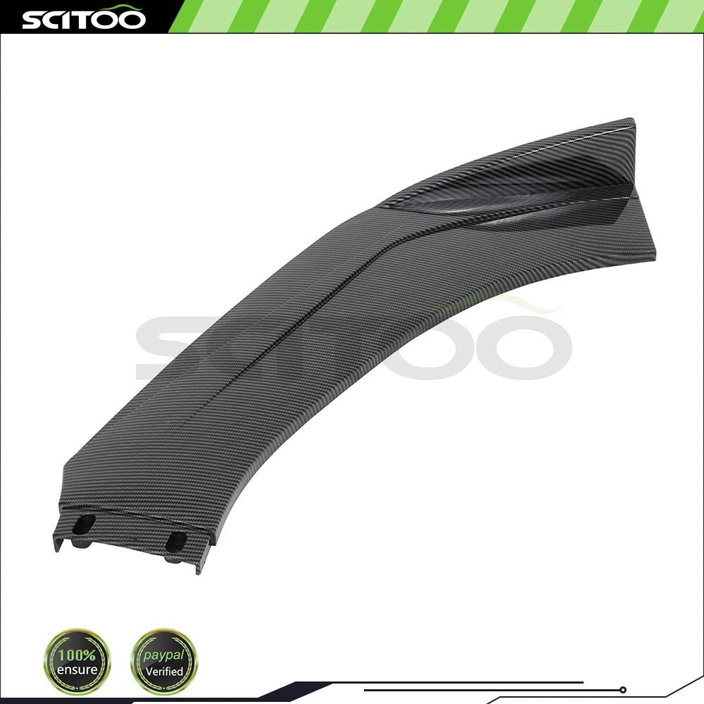 Carbon Fiber Print Front Bumper Lip for Subaru WRX STI (2015–2020)