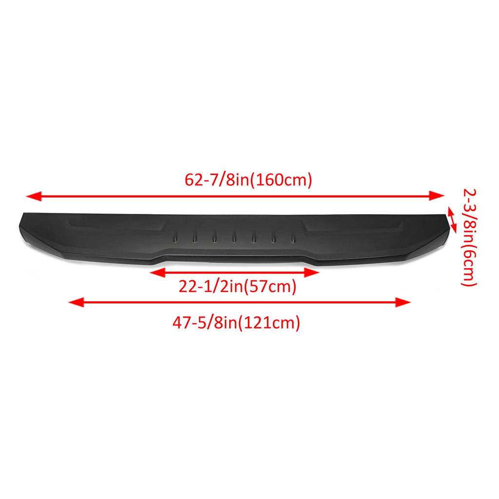 Rear Tailgate Spoiler for Dodge Ram 1500 Classic 2500 (2009–2021)