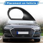 1pc Fog Light Grill for Audi Q7 (2010–2015) No. 4L0807489A ABS Black