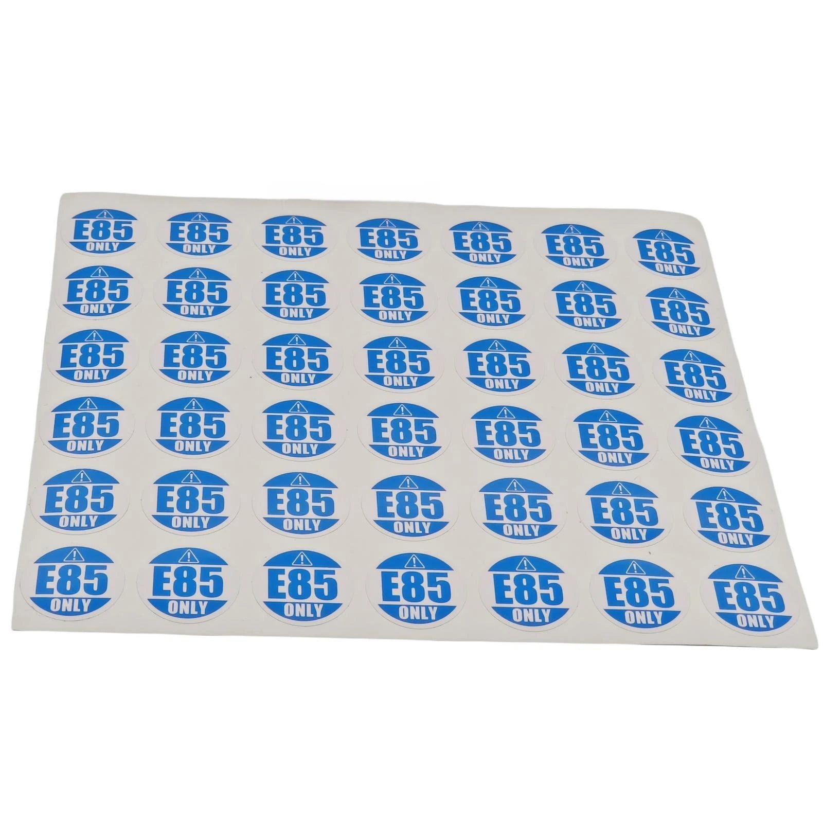 E85 Only Stickers 1" Round for Chevrolet