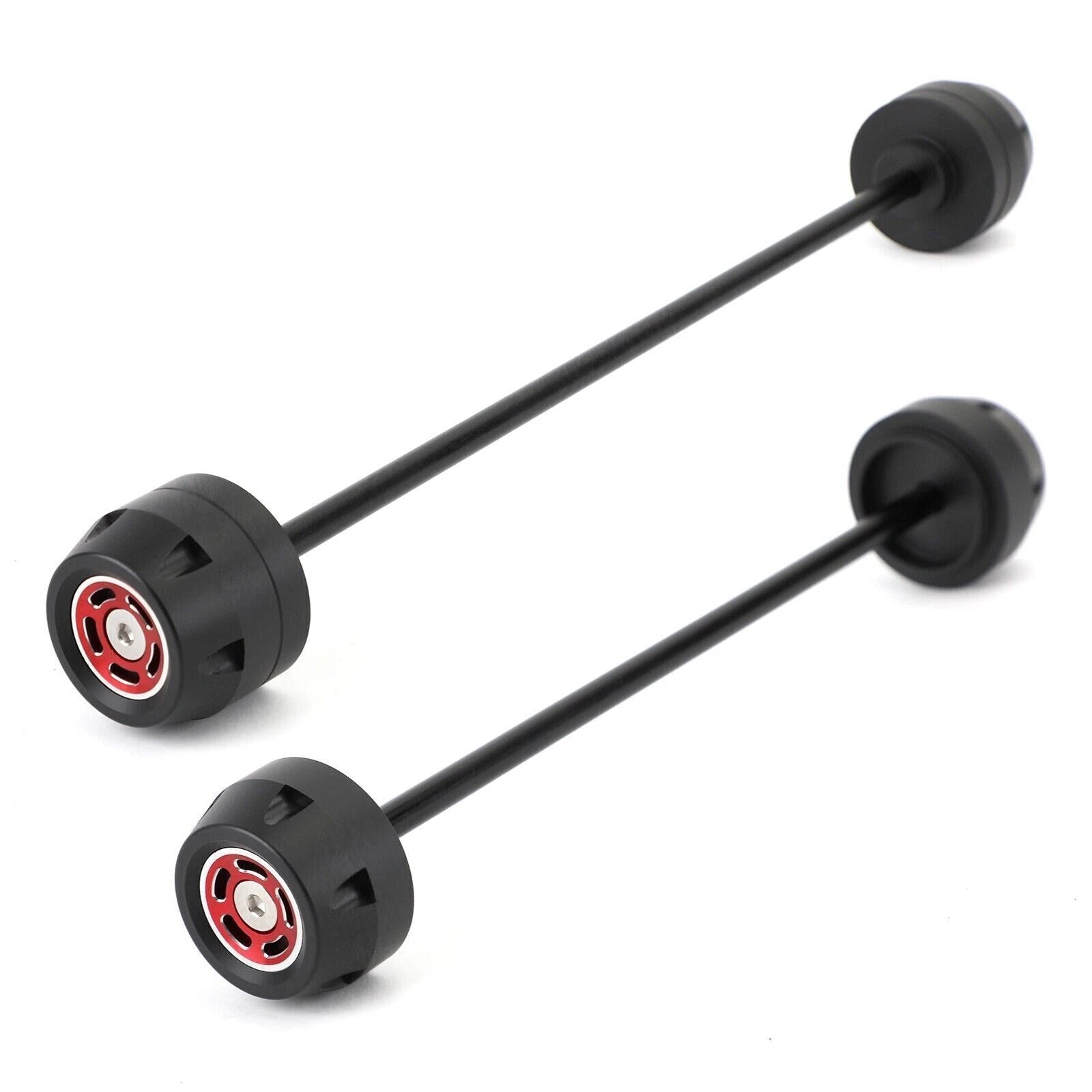 Front & Rear Axle Fork Wheel Slider Red for BMW F900 R / F900 XR (2020)