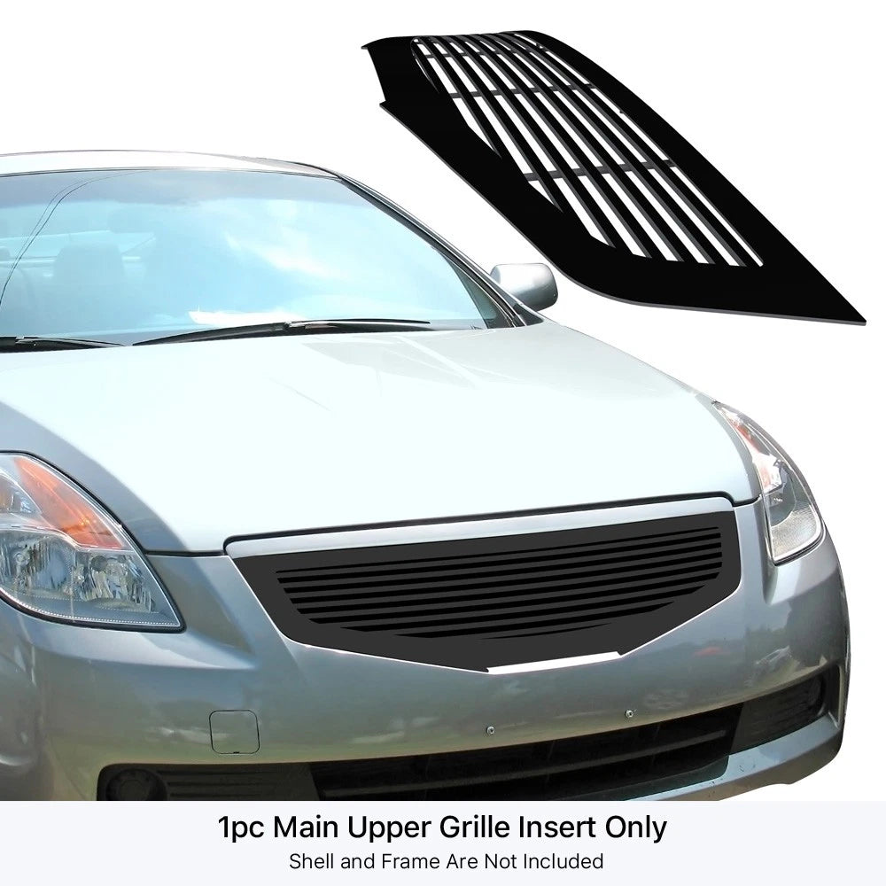 Upper Black Billet Grille for Nissan Altima Coupe (2007-2009)