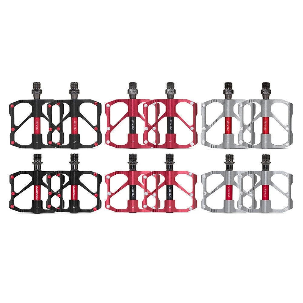 Flat Platform Pedals for MTB Road Bike (Ultralight Aluminum)