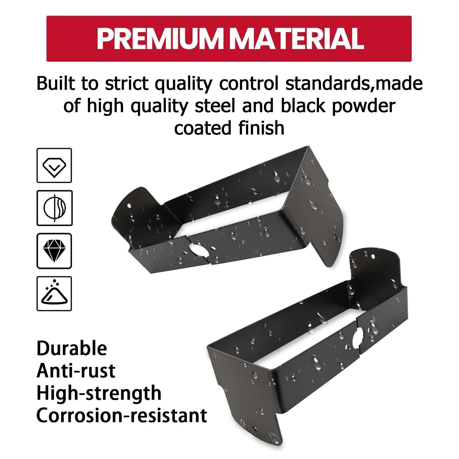 Brush Light Guards #BLV10400 for John Deere JD 1023 1025R 1026R 2025R (2013–2023)