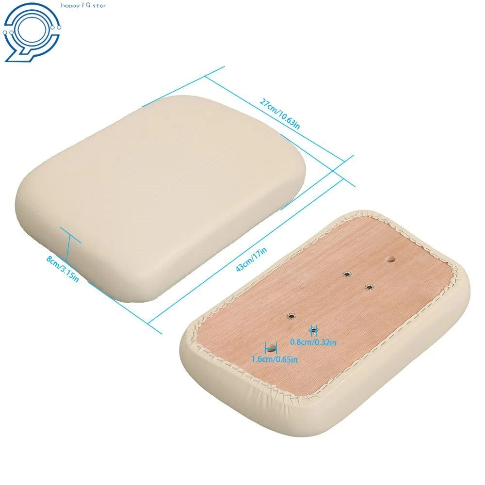 Seat Back Cushion Assembly for Club Car DS (1979–2000.5) - White Color