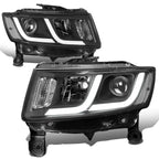 LED DRL Projector Headlights for Jeep Grand Cherokee (2014–2016)