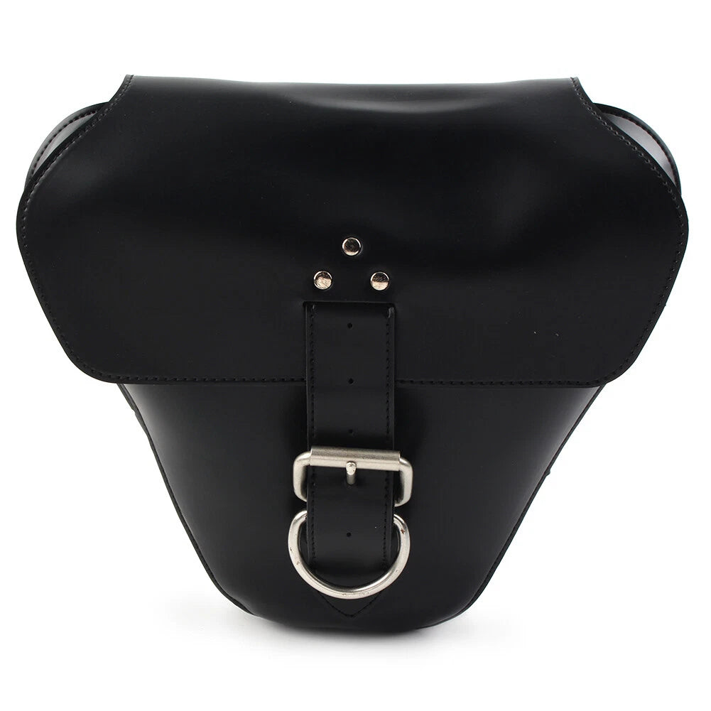 1 Pcs Black PU Leather Side Cover Bag for T100 Scrambler 1200 (2016–2023)