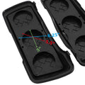 Triple 6.5" Speaker Lids for Harley Touring Road King (1993–2013)