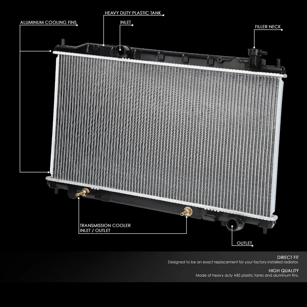 Aluminum Core Cooling Radiator for Altima/Maxima (2002–2006) DPI 2415