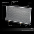 Aluminum Core Cooling Radiator for Altima/Maxima (2002–2006) DPI 2415