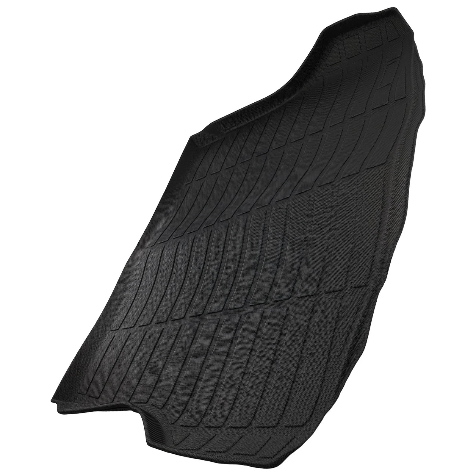 Black Anti-Slip Rear Cargo Mat for Nissan Rogue (2014–2020) TPE Trunk Liner