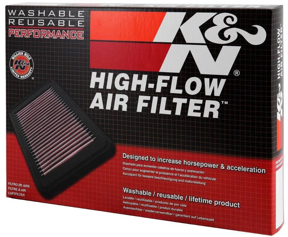 K&N 33-2466 Air Filter for Silverado Sierra 2500 3500 HD (2007–2018)
