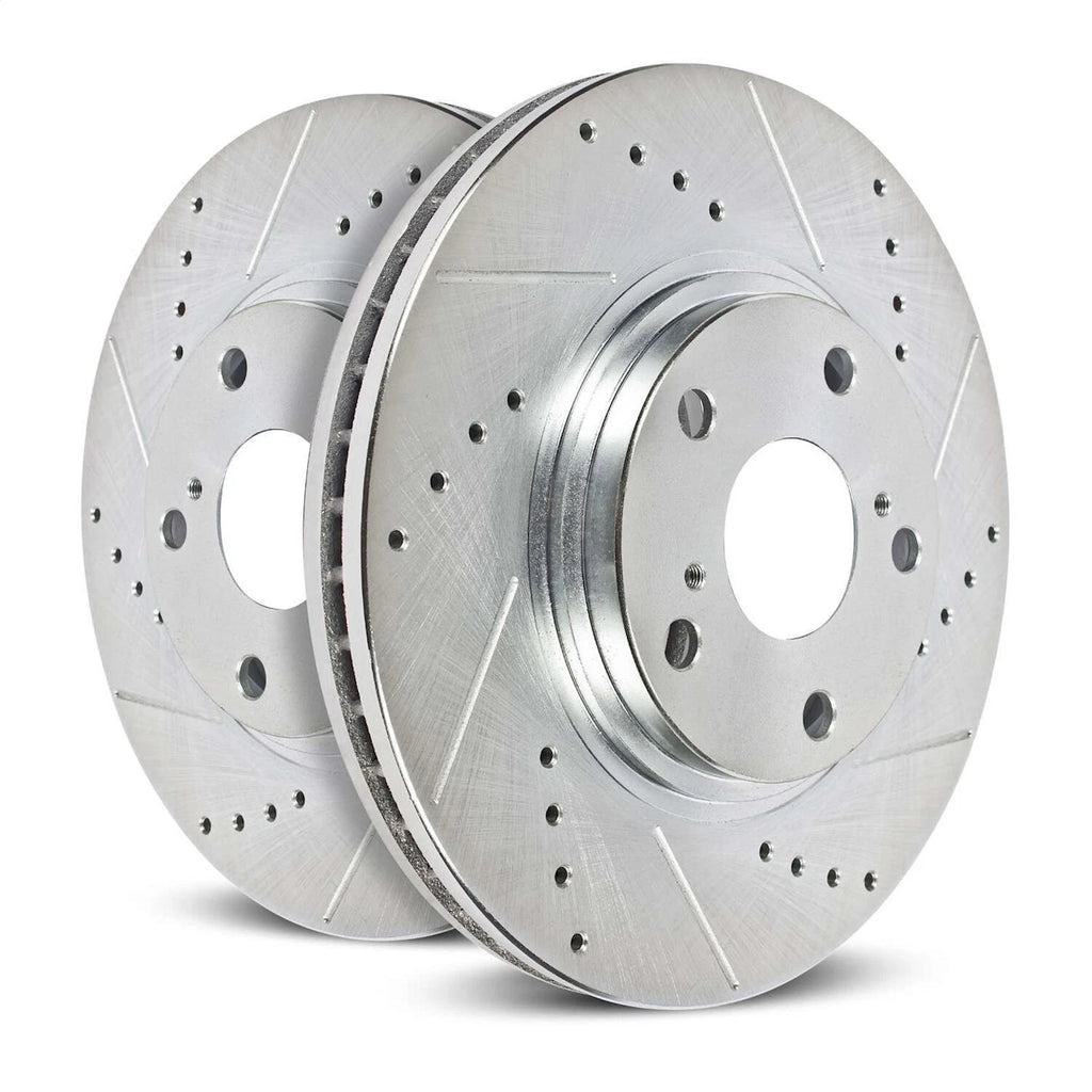 Set of 2 Powerstop Brake Discs for Ford F-150 (4WD)