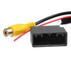 Dual Adapter Navigation Reverse Rear View Camera Cable for Honda Elysion (2016)