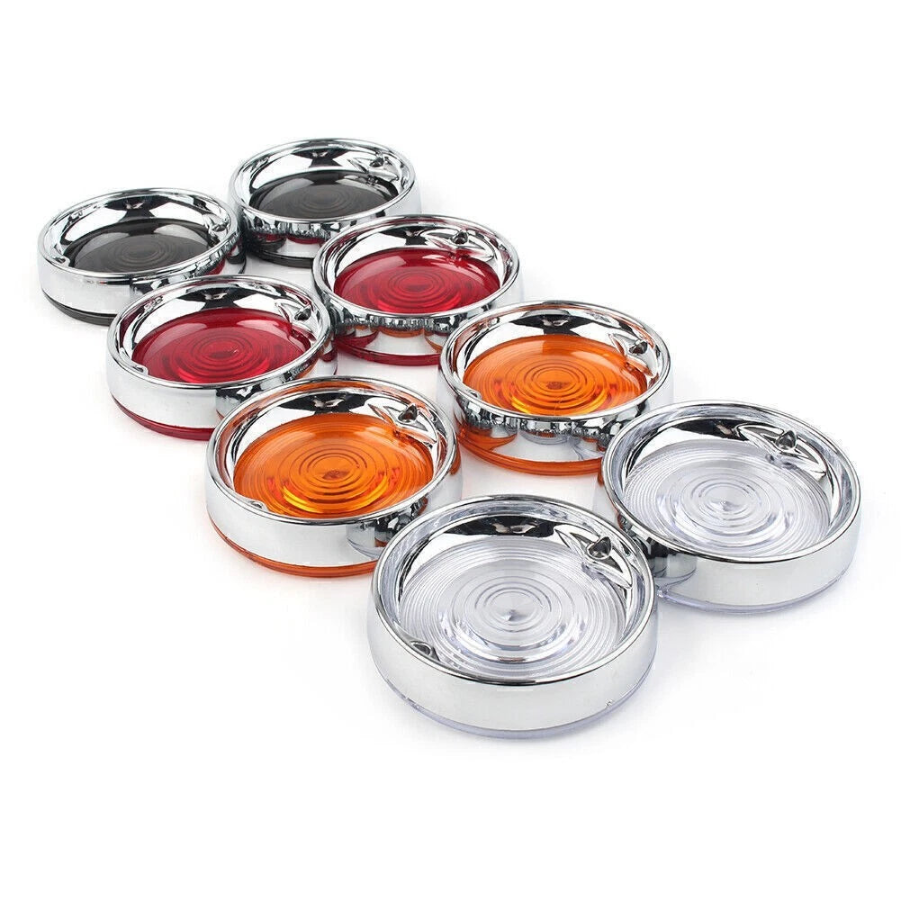 Turn Signal Bezels for Harley Touring Road Glide (Chrome)