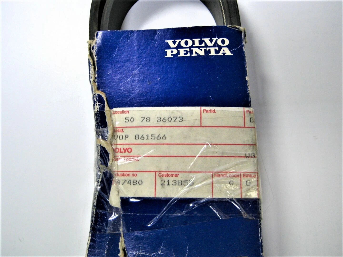 Drive Belt for Volvo Penta KAD KAMD TAMD Diesel Engine (OEM 861566)