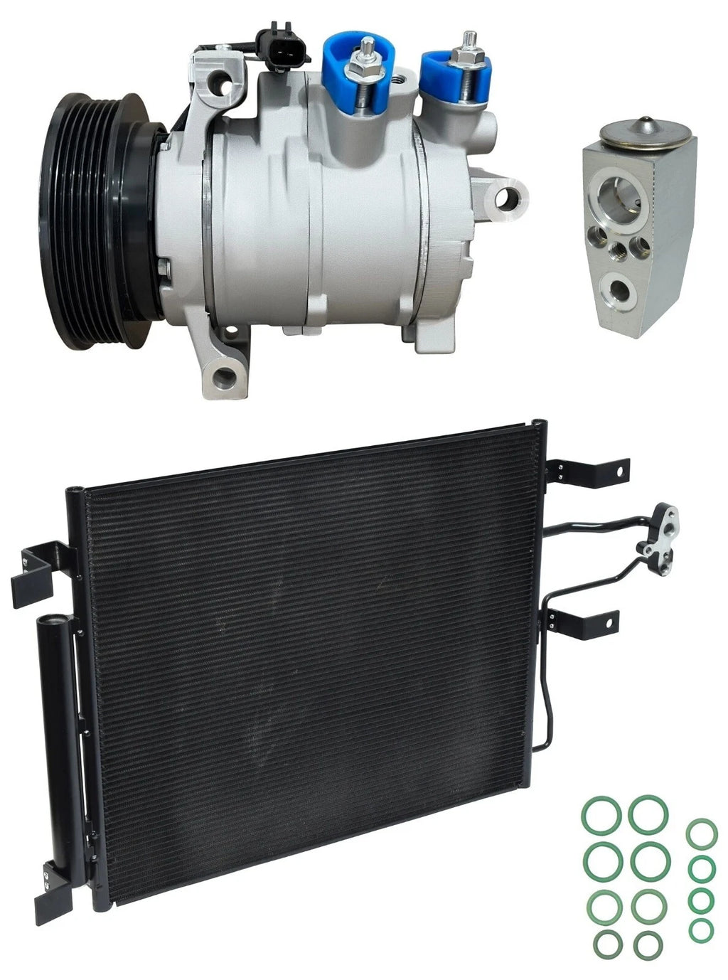 AC Compressor Kit With Condenser for Ram 2500 6.4L (2017–2018)