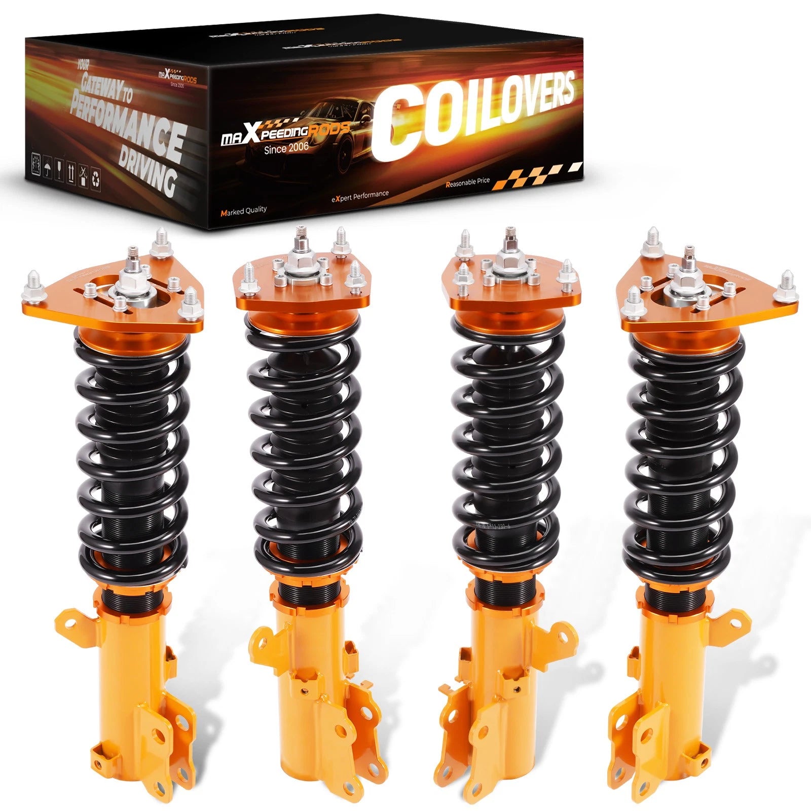 Adjustable Racing Coilovers Suspension Kit for Hyundai Tiburon (2003–2008)