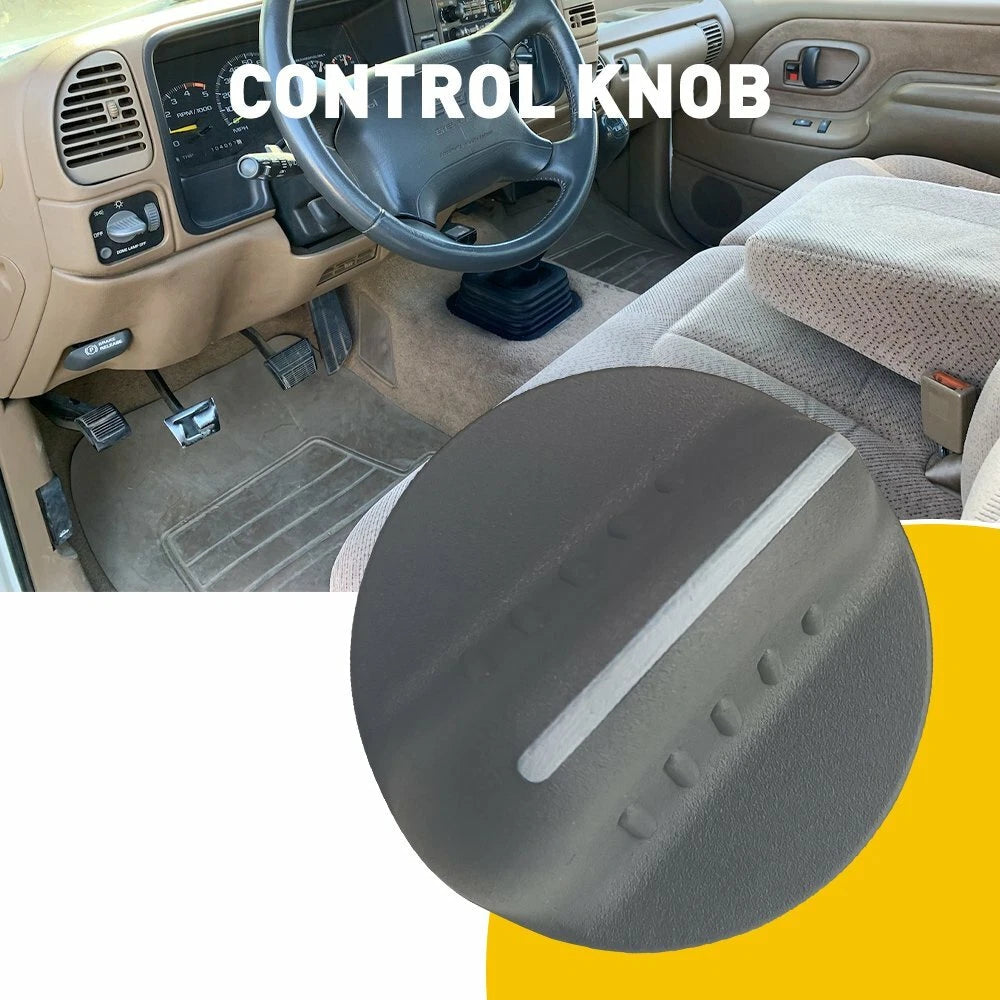 Set of 4 Heater Climate Control Knobs for GMC Chevy Pickup Tahoe Suburban (1995–1999)