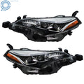 Headlights for Toyota Corolla SE XLE XSE Sedan (2017–2019) Pair