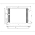 Replacement A/C Condenser Repair Part For 2014-2018 Jeep Cherokee