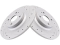 Set of 2 Rear Brake Rotors for Mazda MX5 Miata (2016–2024) CB822MP