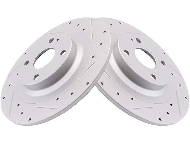 Set of 2 Rear Brake Rotors for Mazda MX5 Miata (2016–2024) CB822MP
