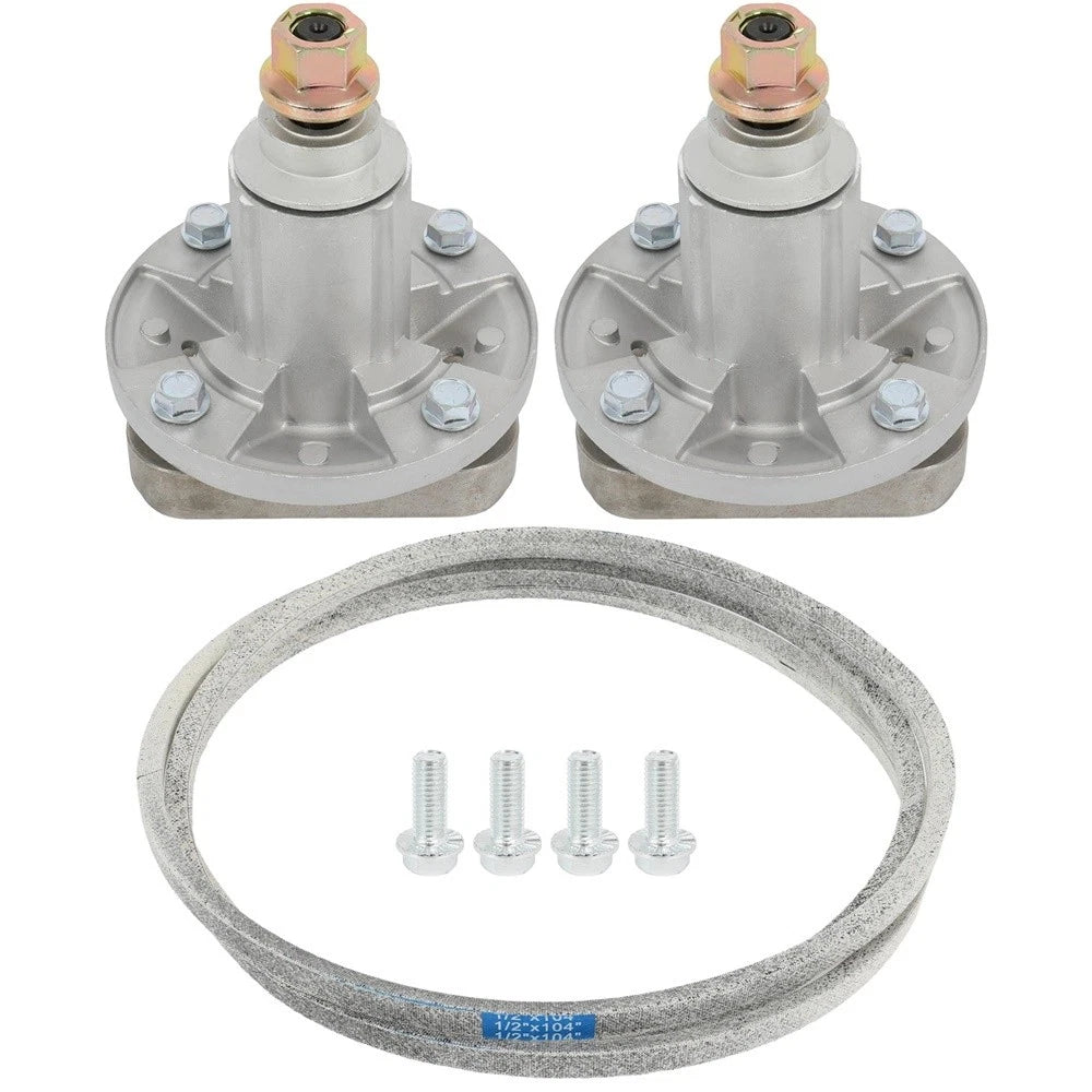 Deck Spindle Belt Kit for John Deere L100 L105 L107 L108 L110 L111 L118 (2001–2007)