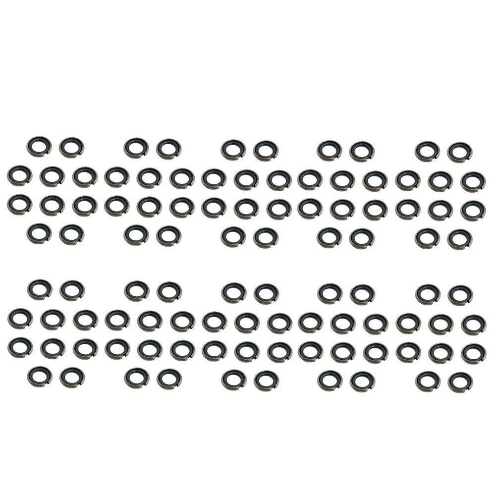 100pcs Retaining Ring Clip with O Ring for Impact Wrench 12 Inch Socket Tool