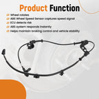 ABS Wheel Speed Sensor Front for Kia Forte (2014–2018)