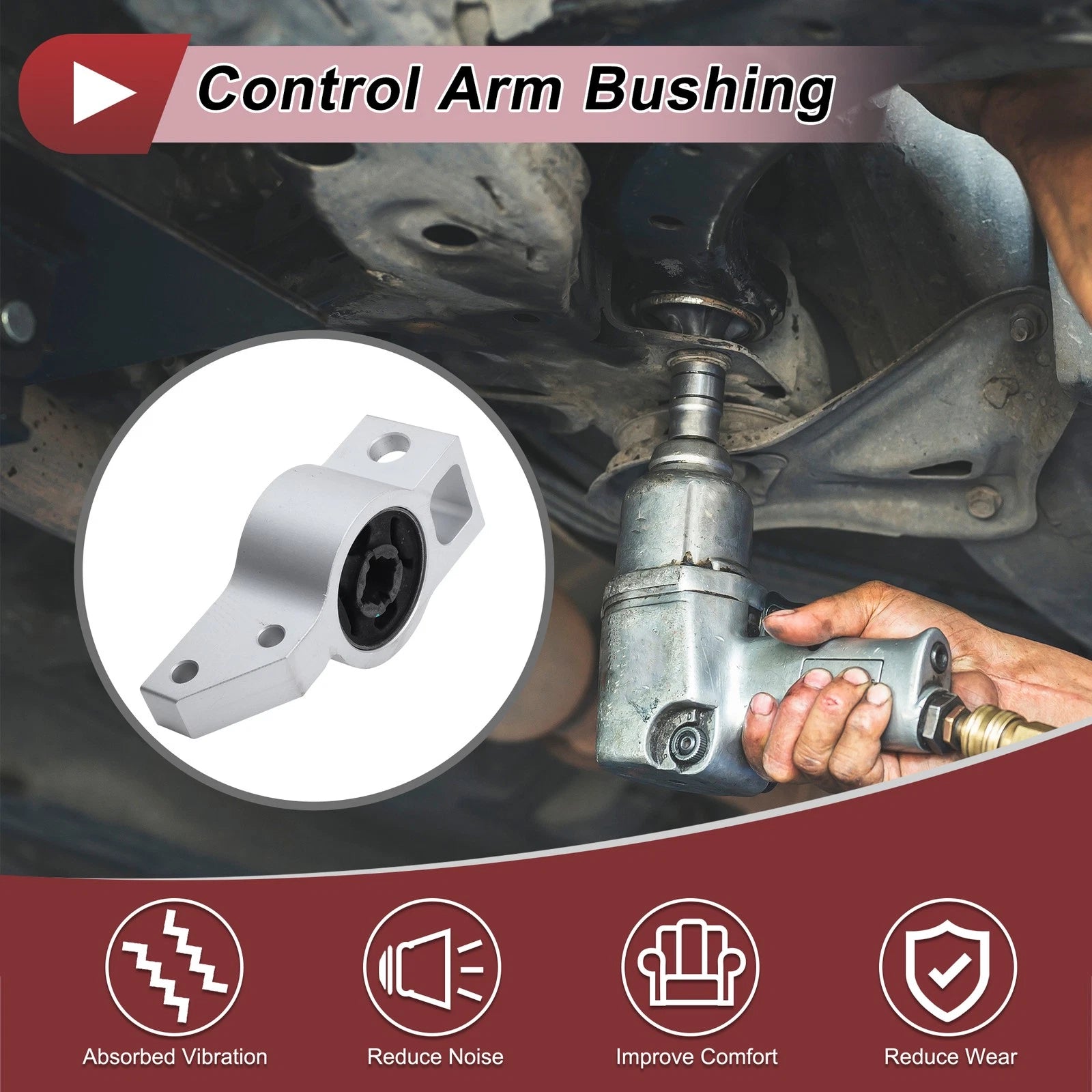 Front Control Arm Bushing No. 8J0199231 for Audi TT (2008–2009)