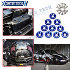 Sporty Alloy Washer Set for Mercedes-Benz C CLA-Class (2013–2019)