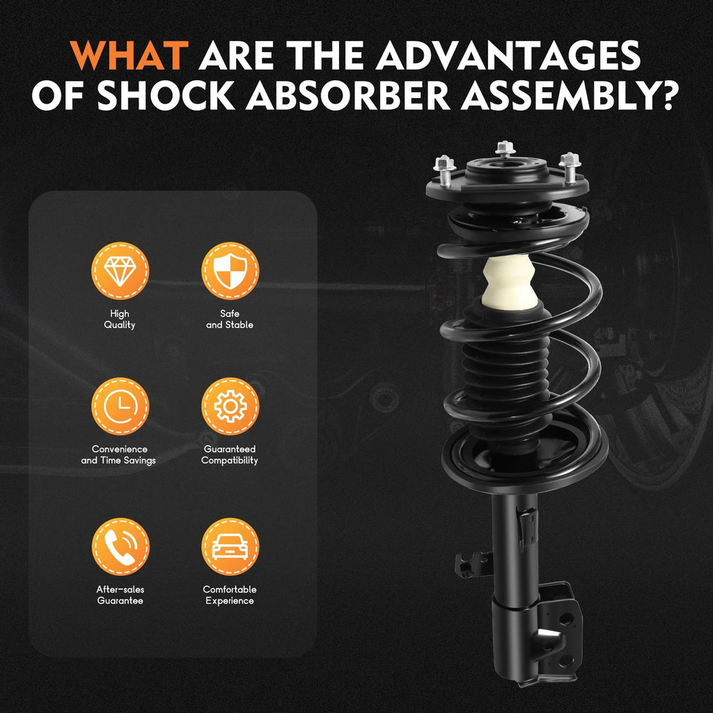 Front Struts Spring Shocks Absorber Assembly for Toyota Corolla (2009–2013)