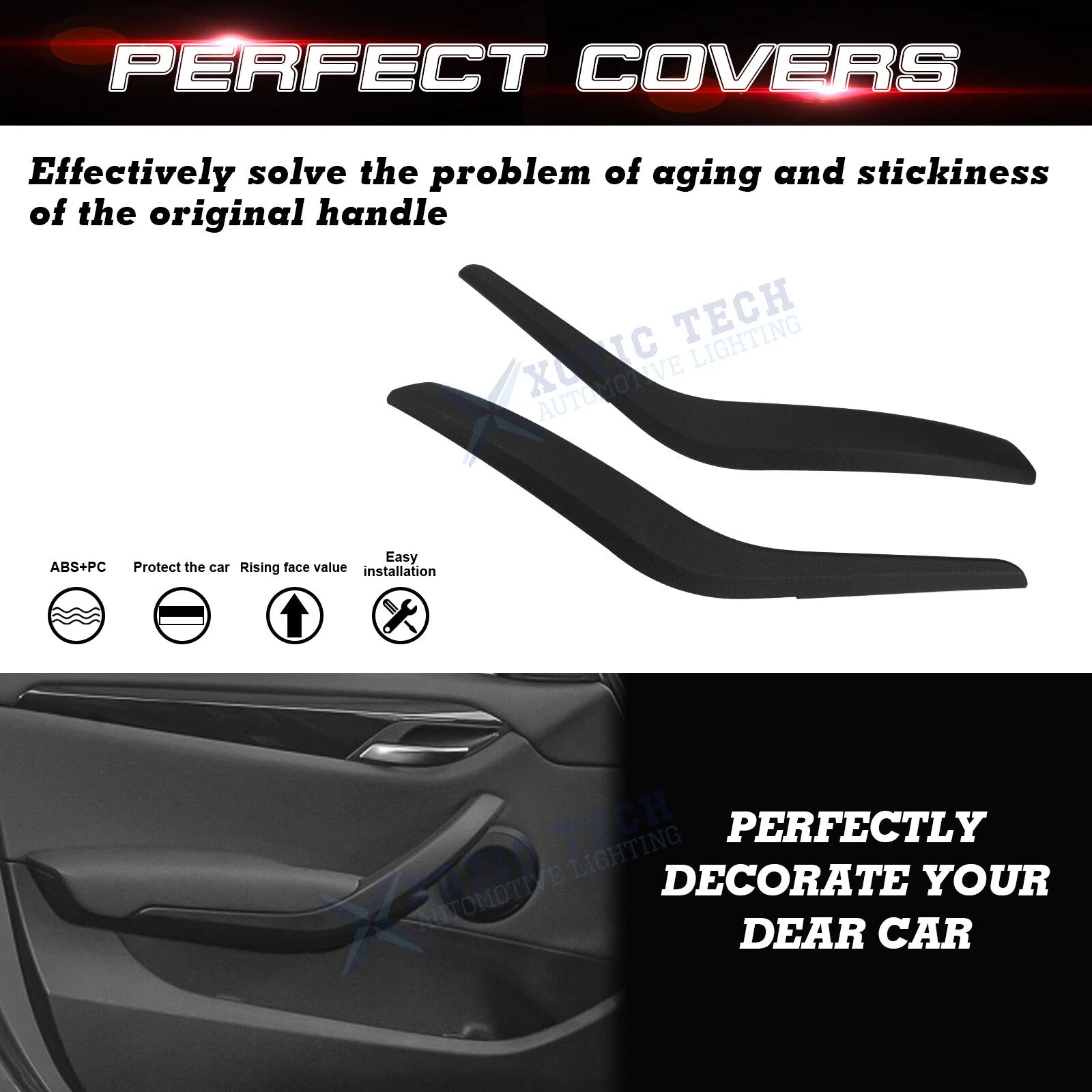 Interior Door Pull Handle Molding Cover for BMW X1 E84 (2008-2015)