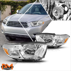 Factory Style Headlight Set for Ford E150/250 E350/450 (2008–2021)