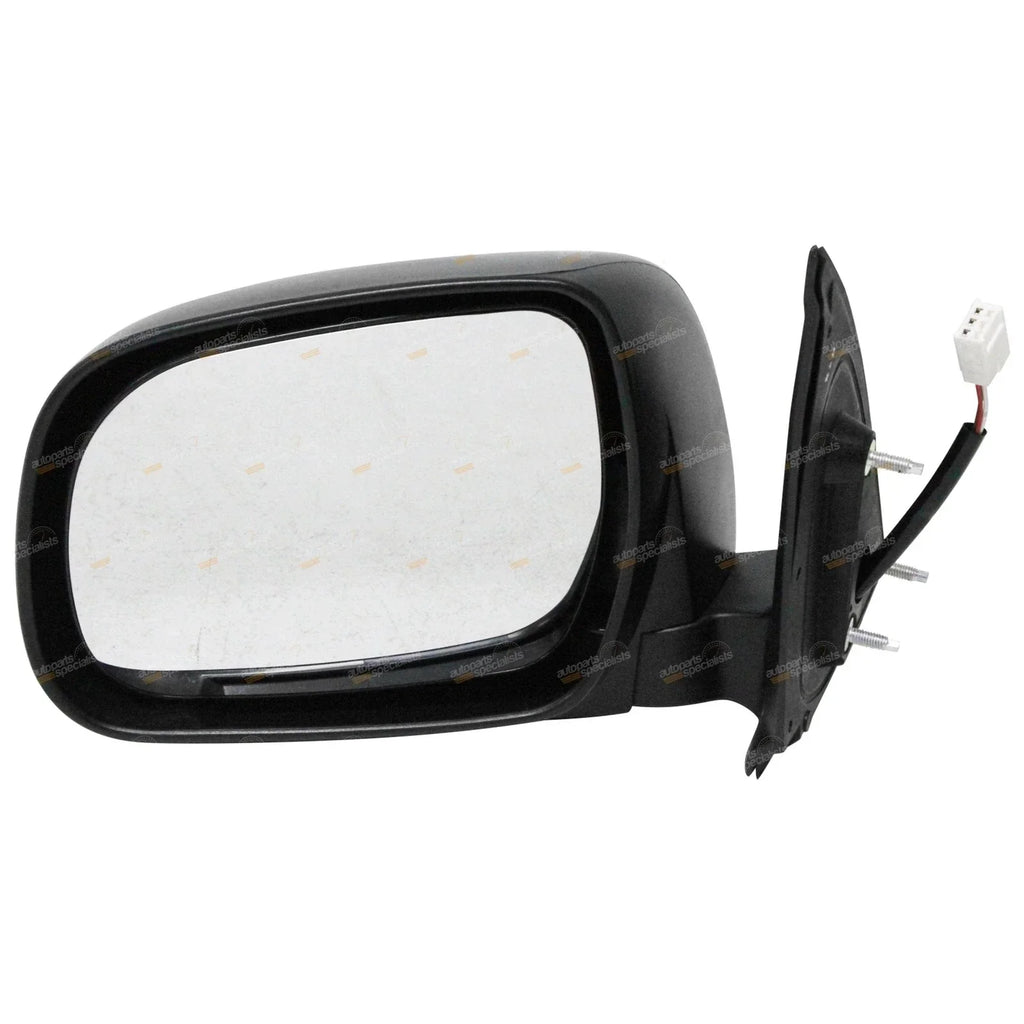 LH Black Electric Side Door Mirror for Toyota Hilux (2005–2010)