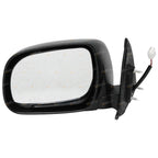 LH Black Electric Side Door Mirror for Toyota Hilux (2005–2010)