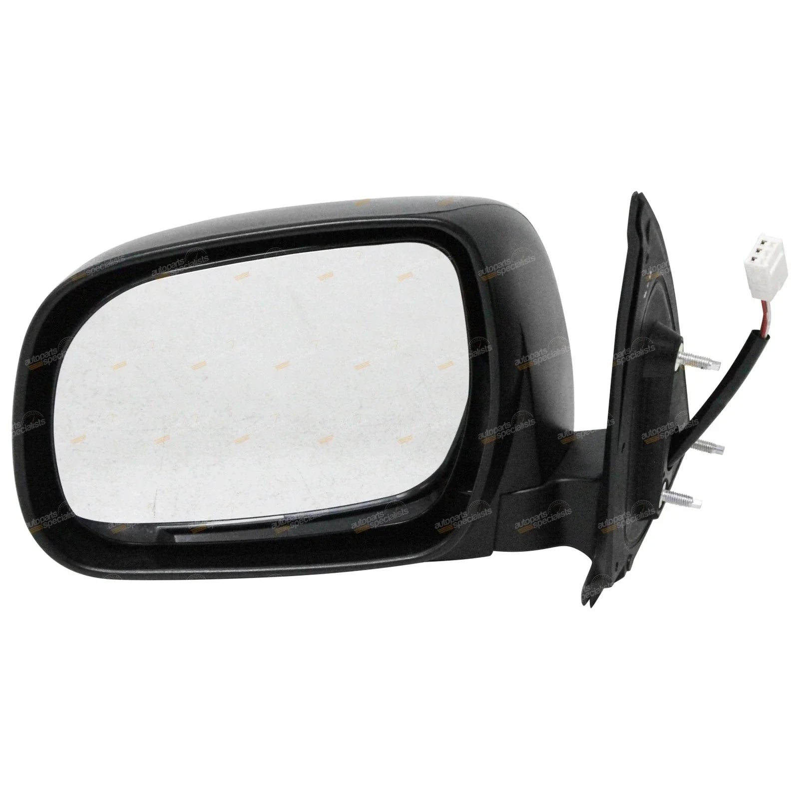 LH Black Electric Side Door Mirror for Toyota Hilux (2005–2010)