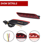 LED Rear Bumper Reflectors for Toyota Camry (2018–2025)