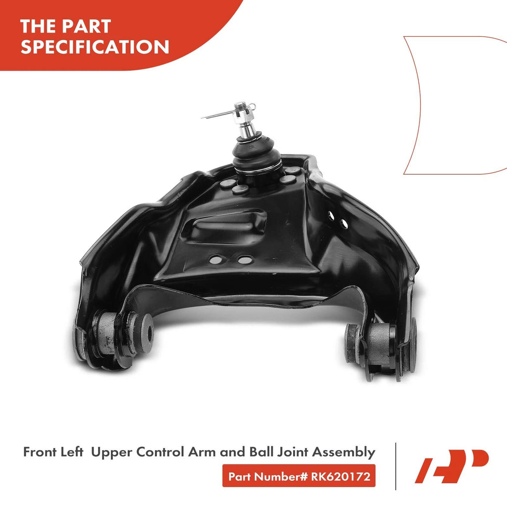 Set of 4 Front Wheel Bearing Control Arm Ball Joint Kit for Chevrolet GMC