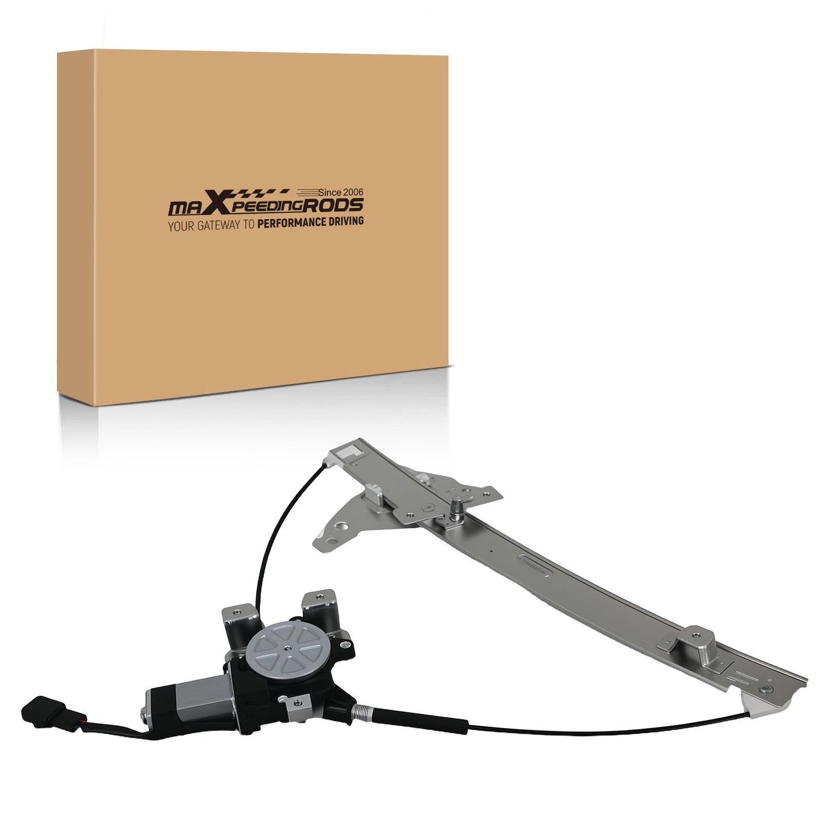 Front Left Window Regulator for Chevrolet Impala (2000–2005) Metal Plastic
