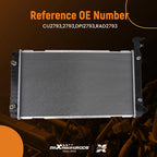 Aluminum Radiator for Chevrolet Express Savana 1500 (2004–2014)
