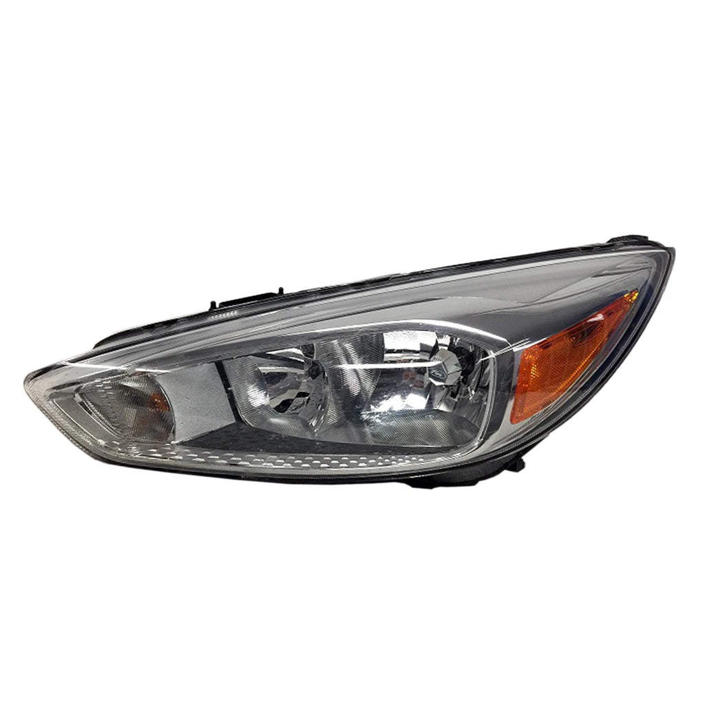Driver Side Halogen Headlight Housing Lens Aluminum Bezel for Audi A4 (2009–2016)