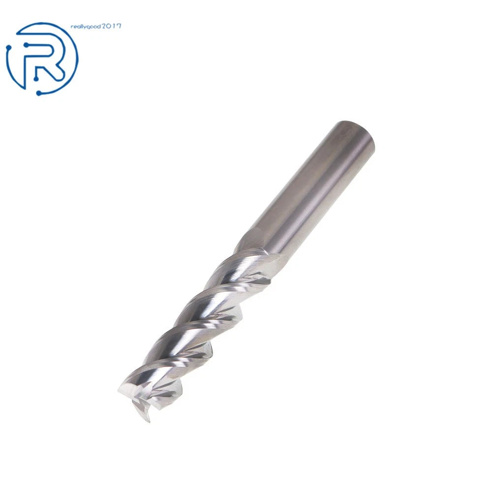 Carbide End Mill 1/2" 3 Flute Long Length 2" LOC 4" Overall Length