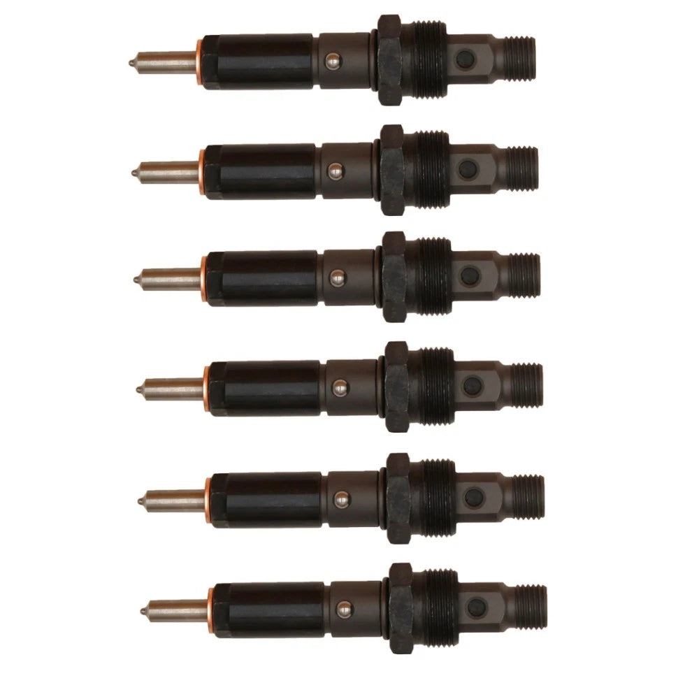 6X Fuel Injectors for Case/International Harvester (Replaces HAJ929490)