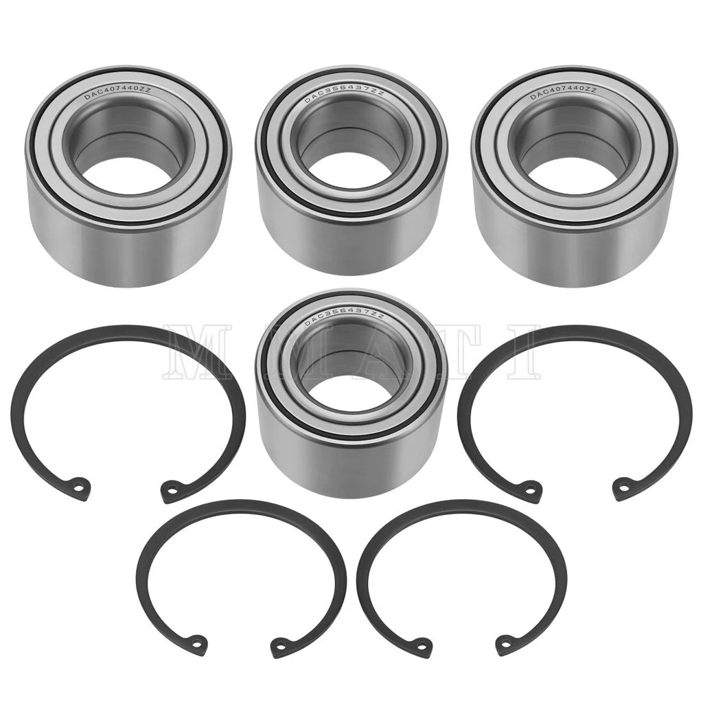 4X Front Rear Wheel Bearings for Polaris (3515087, 3515088, 3585502, 3514635, 3514634)